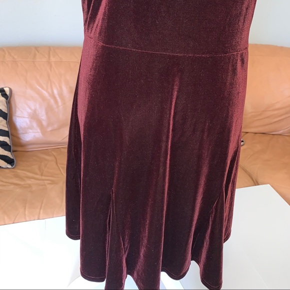 Victoria’s Secret Brown Velvet Dress Chemise Sz L - Picture 13 of 16